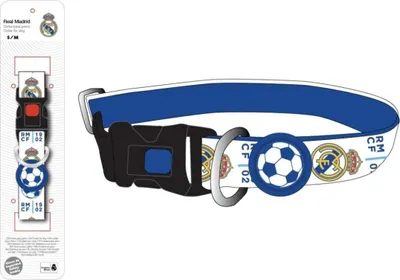 Obrázek produktu pro Psí obojek Real Madrid C.F. Modrá S