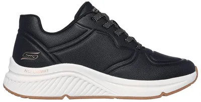 Produktbild von Skechers Bobs Arch Comfort B Sweet A Bind Black Knit/ White Größe EU 40