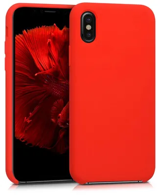 Produktbild von kwmobile 42495.09, Hauthülle, Apple, iPhone X, 14,7 cm (5.8"), Rot