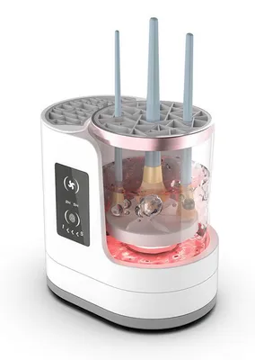 Produktbild von Make-up Pinselreiniger elektrisch, automatischer Pinselreiniger mit Reinigungs- & Trocknungsfunktion, USB-betrieben, für Kosmetikpinsel & Beauty Pinsel