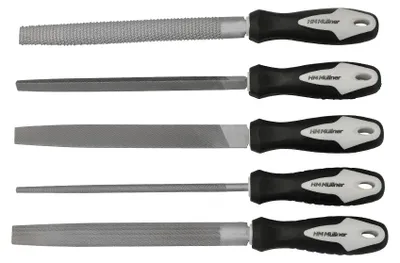 Produktbild von HM Müllner Werkstattfeilen-Set, 5-tlg., FS5