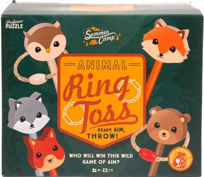 Produktbild von Animal Ring Toss - Brettspiel - ENG Edition