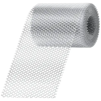 Produktbild von Dachrinnen Laubschutz – Aluminium-Siebrolle – 12,7 cmx12 m – Dachrinnenfilter – Laubschutzgitter – für Regenrinnen und Fallrohre – DIY – zuschneidbar