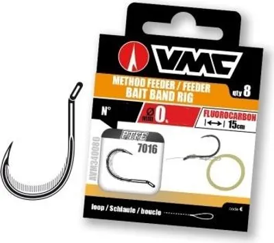 Produktbild von VMC Method Feeder Bait Band Rig 15cm Gr. 10 0,25mm