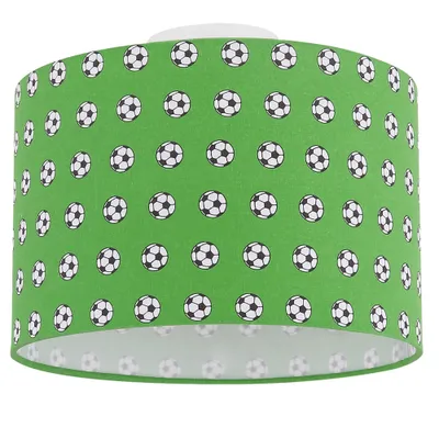 Immagine prodotto di Plafoniera con design a calcio, verde, 30 cm, LEMMI