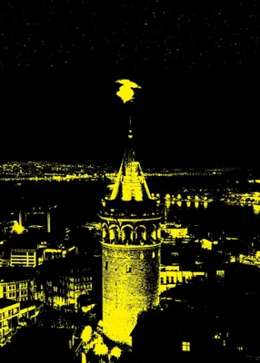 Produktbild von ART PUZZLE Leuchtpuzzle Galata-Turm 1000 Teile