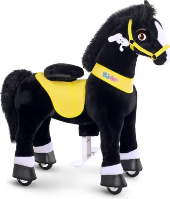 Produktbild von PonyCycle Modell E Reitpferd auf Rollen Reit Einhorn Pferd Reiten Spielzeug - E438
