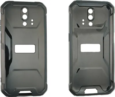 Produktbild von caseroxx Schutz-Hülle TPU-Hülle kompatibel mit Blackview BV7200, Gummi Handy Tasche schwarz