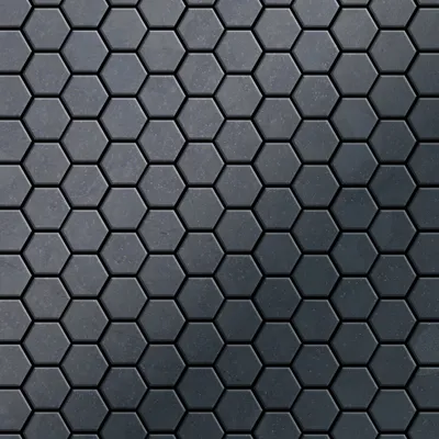 Produktbild von Mosaik Fliese massiv Metall Rohstahl gewalzt grau 1,6mm stark Honey-RS