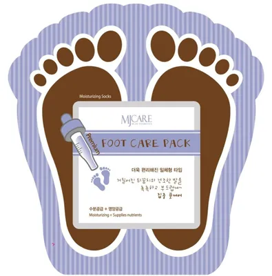 Produktbild von Mijin, Mjcare, feuchtigkeitsspendende Fuß tuchmaske, 10 g