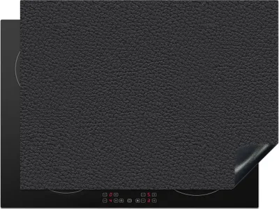 Produktbild von KitchenYeah© Herdabdeckplatte Leder - Textur - Tierhaut , 70x52cm, Küche Deko, Glaskeramikkochfeld Herdabdeckung, Abdeckplatte fùr Kochfeld
