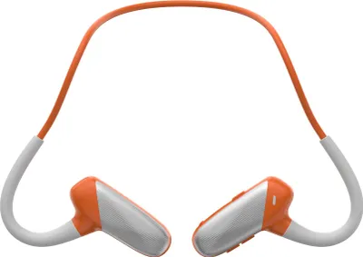 Produktbild von INF On-Ear Sports Bluetooth Headset: HiFi-Sound, IPX4 wasserdicht, guter Partner für Laufen und Fitness Orange