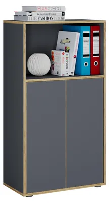 Image de Armoire de bureau, modèle Salia, 3 portes, largeur 60 cm