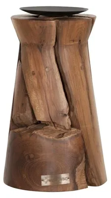 Productafbeelding van MUST Kaarsenhouder "Flame", klein - 30xØ19 cm