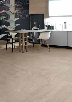 Produktbild von CASA39 Fliesen Betonoptik Beige 60x120 cm Emil Ceramica On Square