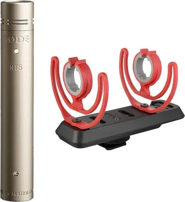 Produktbild von Rode NT5 S Mikrofon mit SM3-R Halterung