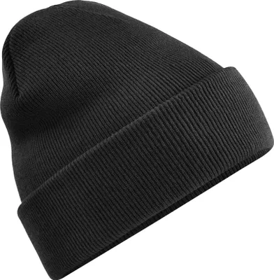 Produktbild von Beechfield Uni Strickmütze für Erwachsene BC3954 (Einheitsgröße) (Schwarz)