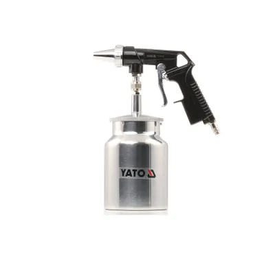 Produktbild von Yato YT-2376, 1 l, 8 bar, Schwarz, Silber, 6,3 mm, 975 g, Box