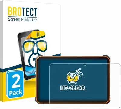 Produktbild von 2x Für Blackview Active 8 Pro 10.36" Schutzfolie BROTECT Displayschutz Display Schutz Folie Klar Transparent