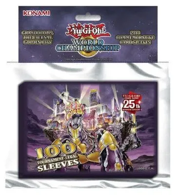 Produktbild von Yu-Gi-Oh! Hüllen - Grandopolis, The Eternal Golden City – 2013 WCS Commemorative Card Sleeves (100)