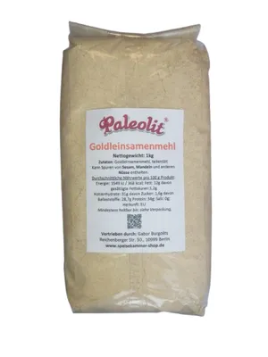 Produktbild von Paleolit Goldleinsamenmehl 1kg