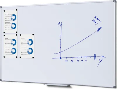 Produktbild von Showdown Displays Whiteboard Scritto® - Economy - 100x150cm