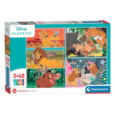 Obrázok produktu pre Clementoni Puzzle 3X48El Disney Classics 25285