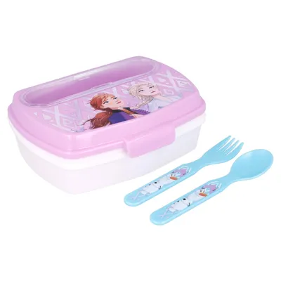 Produktbild von Frühstück Lunchbox + Besteck Frozen 2