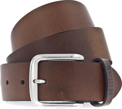 Produktbild von MUSTANG Adjustable Leather Belt W105 Baileys - kürzbar