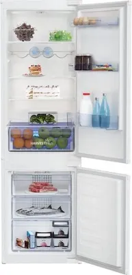 Image de Réfrigérateur Combiné Intégrable BEKO BCHA275K4SN, 2 Portes, 262 L, Semi No Frost, Blanc