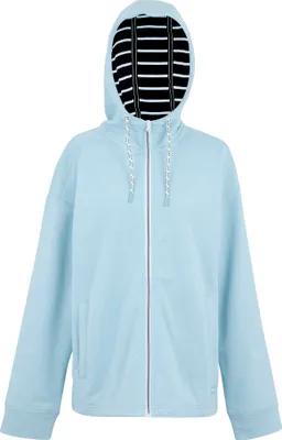 Image de Regatta - Hoodie "Bayletta II" avec fermeture éclair sur toute la longueur pour femmes RG11388 (34 FR) (Bleu Chambray)