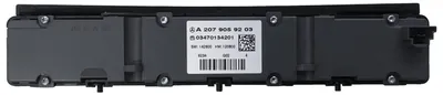 Obrázek produktu pro Originální ovládací panel, tlačítka, spínače, sada pro Mercedes W207 W212, model po faceliftu, číslo dílu: A2079059203