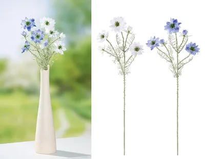 Immagine prodotto di GILDE Deko Nigella weiß/blau VE 6 so