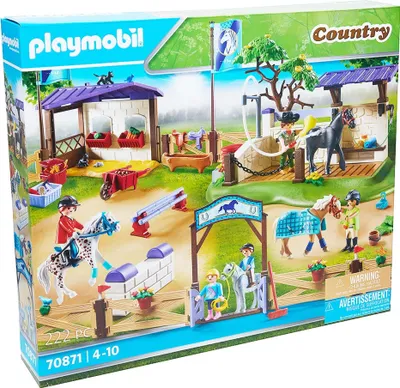 Produktbild von PLAYMOBIL 70871 - Ländliches Reitturnier mit Waschplatz