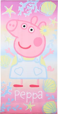 Produktbild von Peppa Pig Handtuch Kinder Mädchen Strandtuch Badetuch