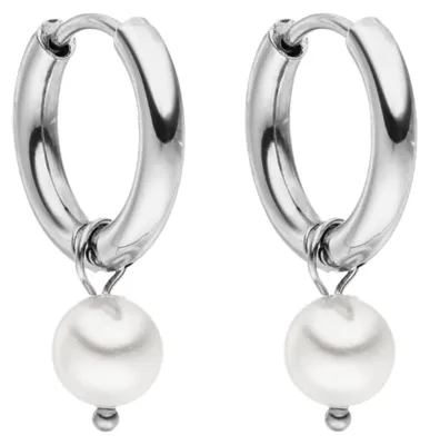 Produktbild von Purelei Diligence Ohrringe Damen – Edelstahl Creolen, Wasserfeste 10mm Damenohrr