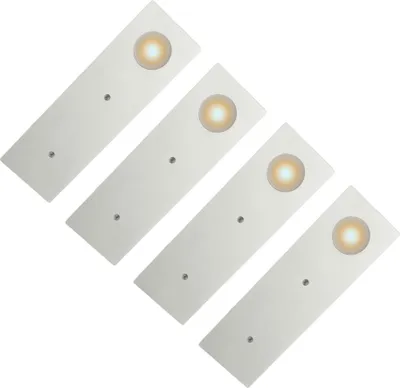 Produktbild von kalb | LED Küchenleuchte Aufbauleuchte Küchenlampe Unterbaustrahler SET 4er Set warmweiß