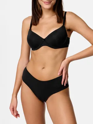 Produktbild von NUR DIE Hipster Slip 2er Pack - schwarz - Größe 44-46