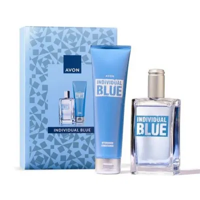 Produktbild von AVON Individual Blue Set Eau de Toilette & Aftershave-Balsam
