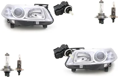 Produktbild von Scheinwerfer passend für Renault Megane 06- m. H7 H1 Links Rechts mit Stellmotor 8200402521 4431359 1607972880 2605600Q0A 260564EA0A 4159062400 Johns