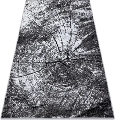 Zdjęcie produktu dla Dywan BCF Morad PIEŃ drzewo drewno - szary 160x220 cm