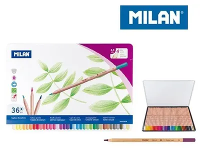 Zdjęcie produktu dla Kredki ołówkowe 36 kolorów MILAN