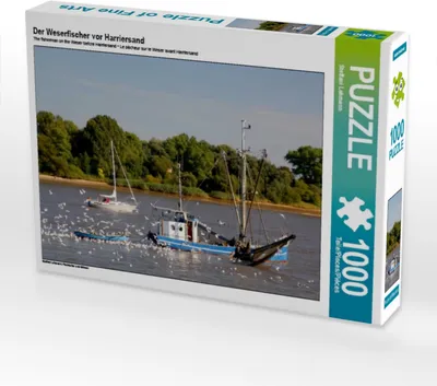 Produktbild von Calvendo Der Weserfischer vor Harriersand 1000 Teile Puzzle quer 640x480mm, Lehmann Steffani; 7426999