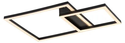 Obrázek produktu pro Rabalux Černé stropní LED svítidlo Heleth 330x480mm 24W 71376