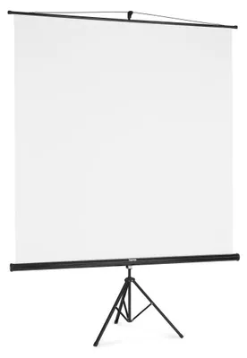 Produktbild von Hama 00021573, Manuell, 2,55 m (100.3"), 1:1, Schwarz, Weiß