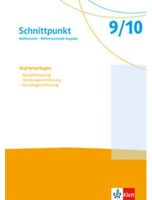 Obrázek produktu pro Schnittpunkt Mathematik 9/10. Differenzierende Ausgabe