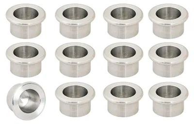 Produktbild von 12er Set Aluminiumkerzenhalter für Geburtstagsringe