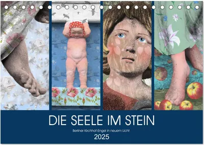 Produktbild von DIE SEELE IM STEIN (Tischkalender 2025 DIN A5 quer), CALVENDO Monatskalender