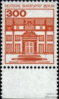 Produktbild von Briefmarken Berlin (West) 1982 Mi 677A Unterrandstück gestempelt Burgen und Schlösser