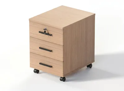 Produktbild von Büro mobil Sockel modern Schubladen Rollen Dokumentenablage kompakt